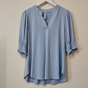 Scarlett Sky Blue Blouse